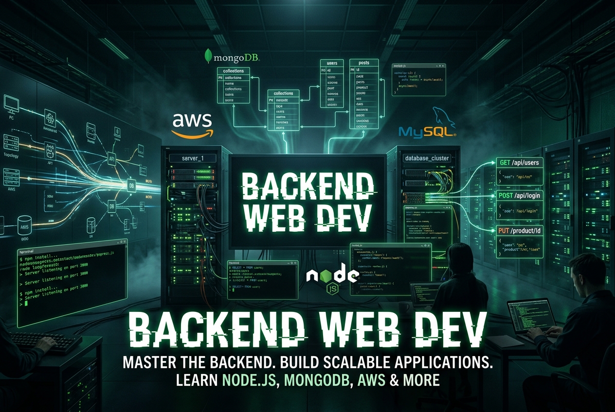 Backend Web Development Bootcamp