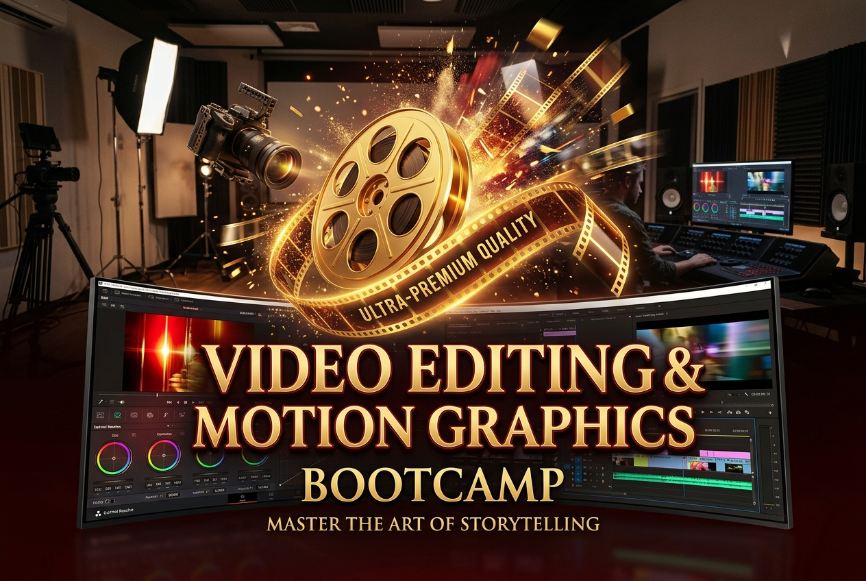 Video Editing & Motion Graphics Bootcamp